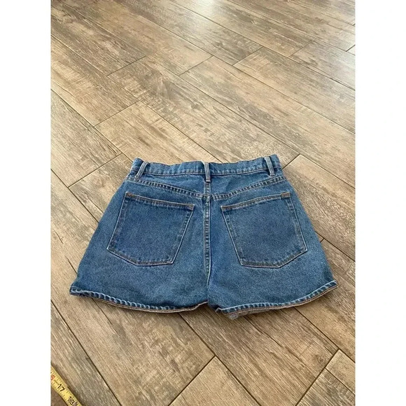 Juicy Couture Black Label Embroidery Denim Short Size 25 - Picture 5 of 5